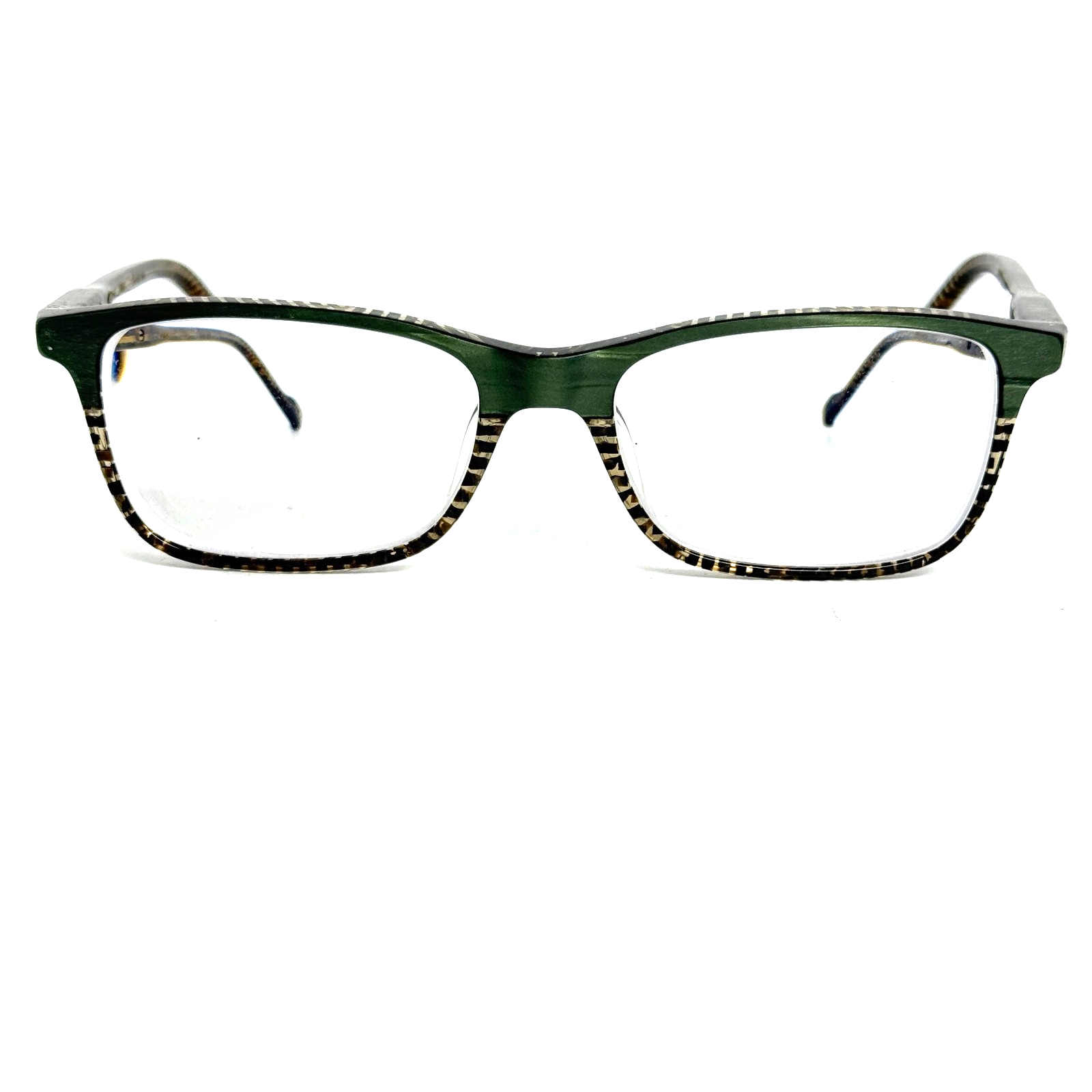 Etnia Barcelona Wright Grbr Green Brown Eyeglasses Frames 51-16-140 H18333